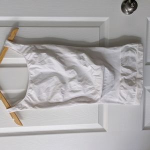 White Blanqi maternity support tank top